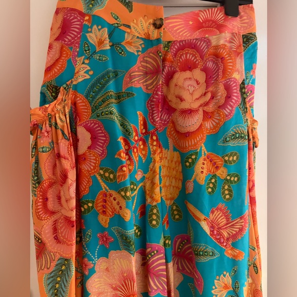 Farm Rio x Anthropologie Floral Wide-Leg Pants - Picture 9 of 9